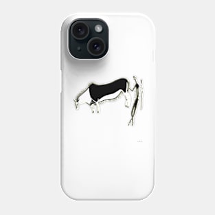 Eland and Man Phone Case