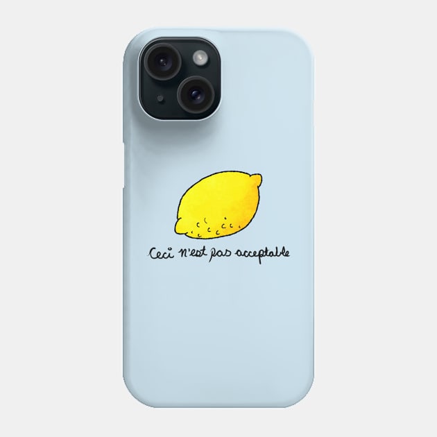 Lemongritte Phone Case by vanitygames