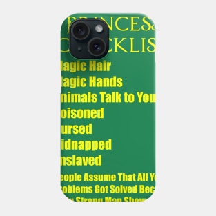 Princess Loki Checklist Phone Case