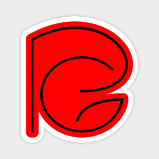 PG letters Magnet