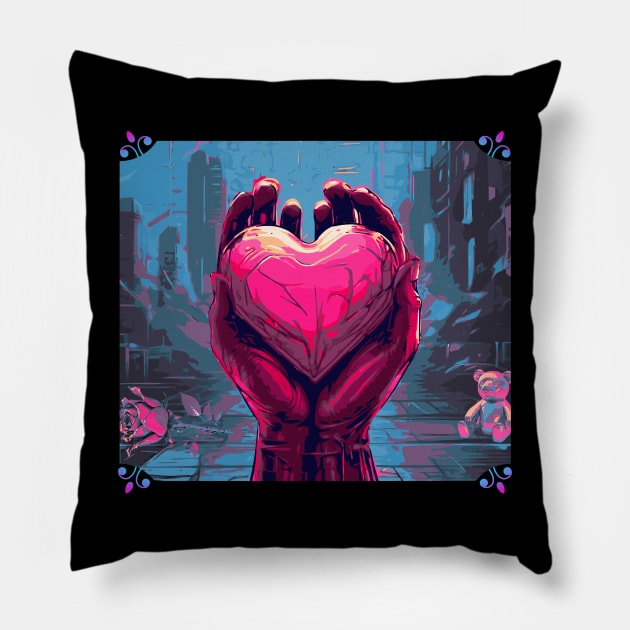 UNIQUE EXPRESSION OF LOVE AND OR VALENTINE TYPE DESIGN Pillow by StayVibing