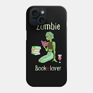 Zombie Book Lover Phone Case