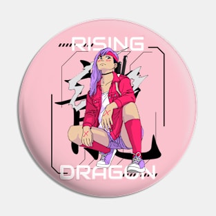 Rising Dragon Pin