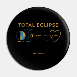 Total Eclipse solar Pin