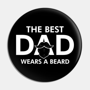 The Best Bearded Dad Best Dad Gift For Bearded Fathers Pin