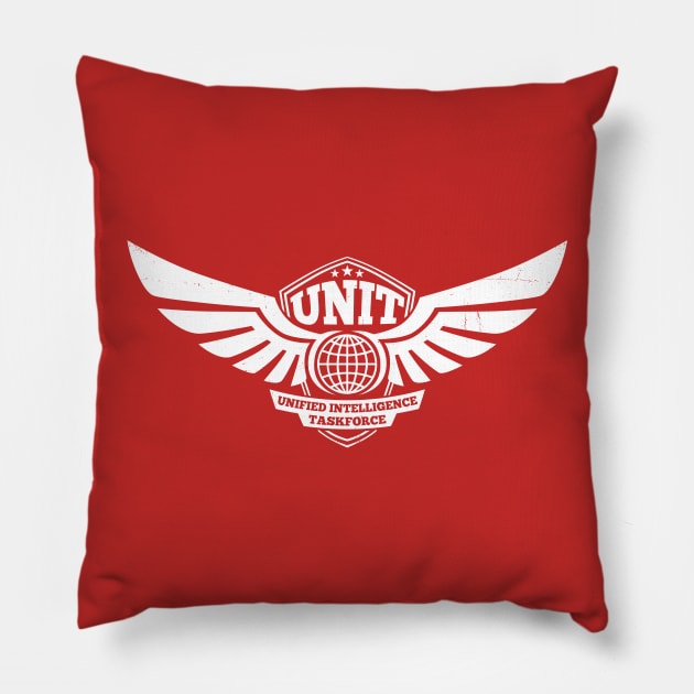 Unified Intelligence Taskforce Pillow by blairjcampbell