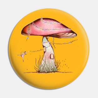 Summer Mushroom Pin