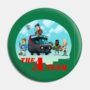 A-Team cartoon Pin