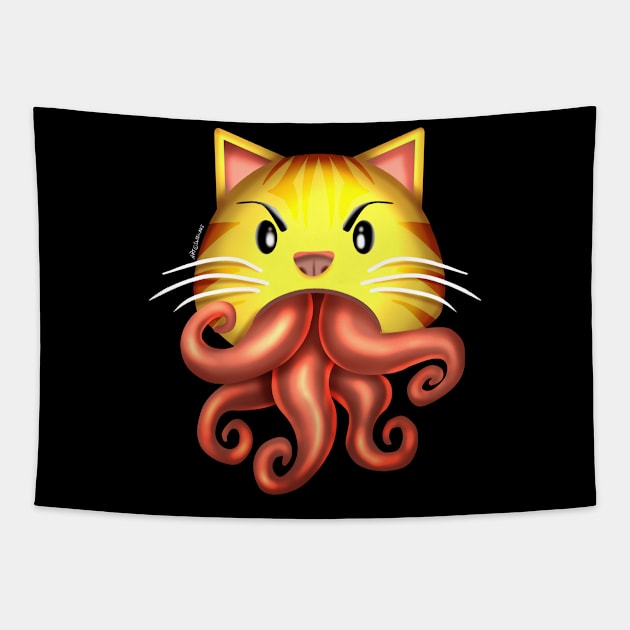 Flerken Emoji Tapestry by Dustinart