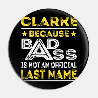 CLARKE Pin