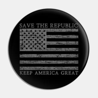 Save the Republic Pin