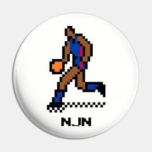 8-Bit Basketball - New Jersey Pin