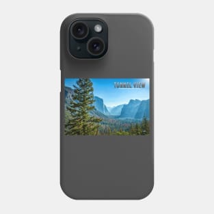 Tunnel View Yosemite National Park Phone Case