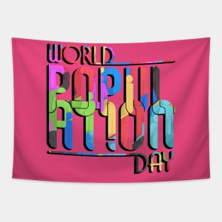 World Population Day Tapestry