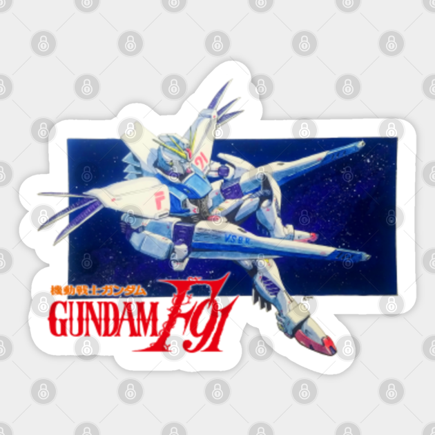 F91 - Gundam - Sticker