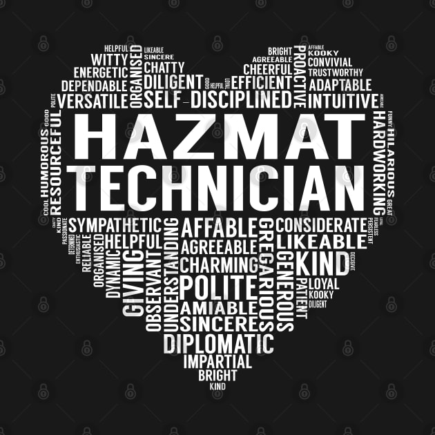 Hazmat Technician Heart by LotusTee