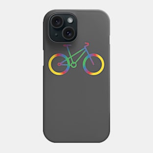 Rainbow bike Phone Case