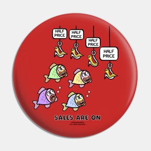 Sales Are On Pin