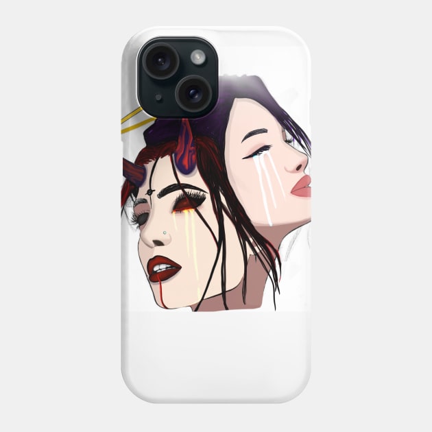 Love & Lust Phone Case by Delphinee Designs