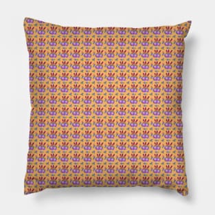 Columbine wildflowers Pillow