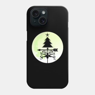 Christmas Tree Weathervane Phone Case