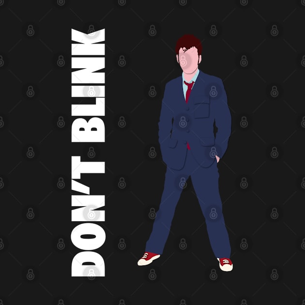 10th Doctor Don't Blink by OutlineArt