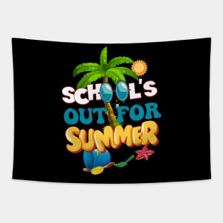 School's Out For Summer Tapestry