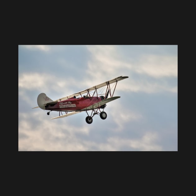 Curtiss Wright Travel Air E-4000 in Flight by holgermader