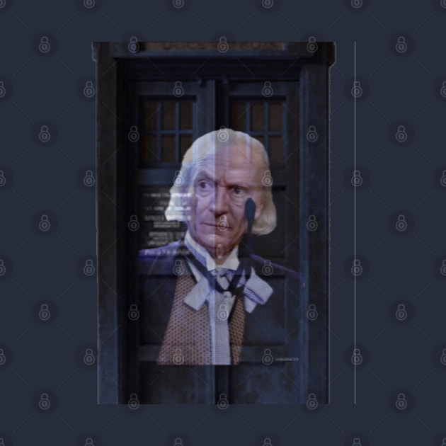 The 1st Doctor and His Tardis by ClockworkHeart