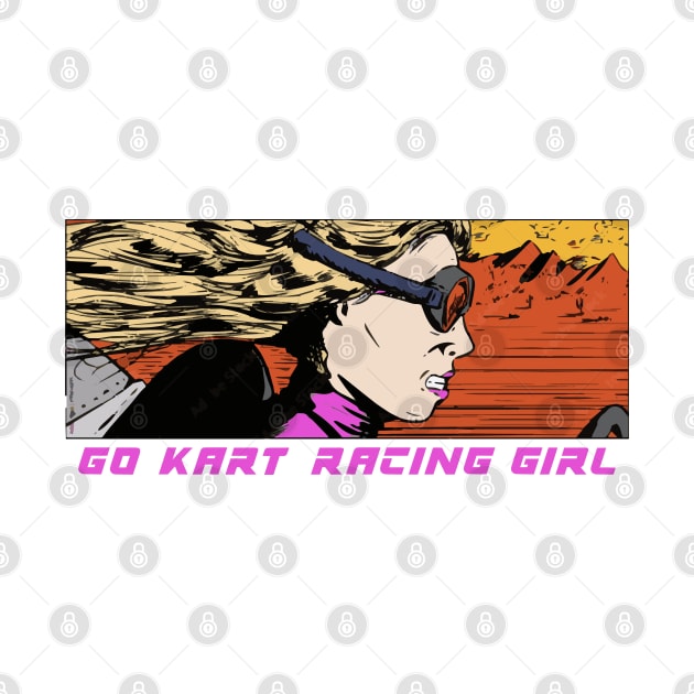 go kart racing girl by senpaistore101