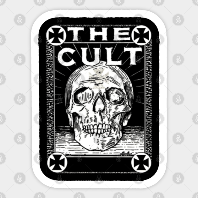 the cult vintage - The Cult - Sticker