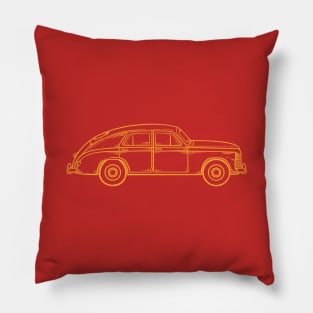 Vintage Classic Car Pillow