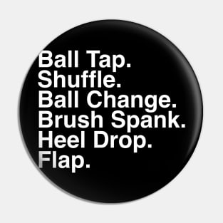 Tap Dancing Steps Tap Dancer Dance Teacher Pin