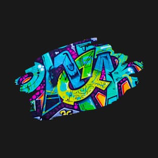 Graffiti Splash Art Print 1 T-Shirt