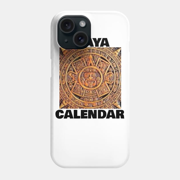 Maya calendar Phone Case by Carolina Cabreira