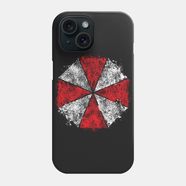 umbrella splatters Phone Case by ViniciusAssis