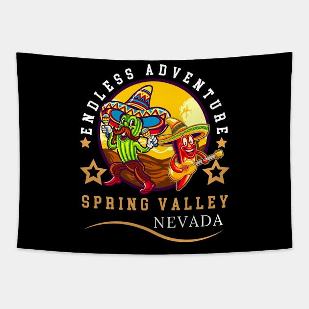 Spring Valley Nevada Tapestry by Energized Designs