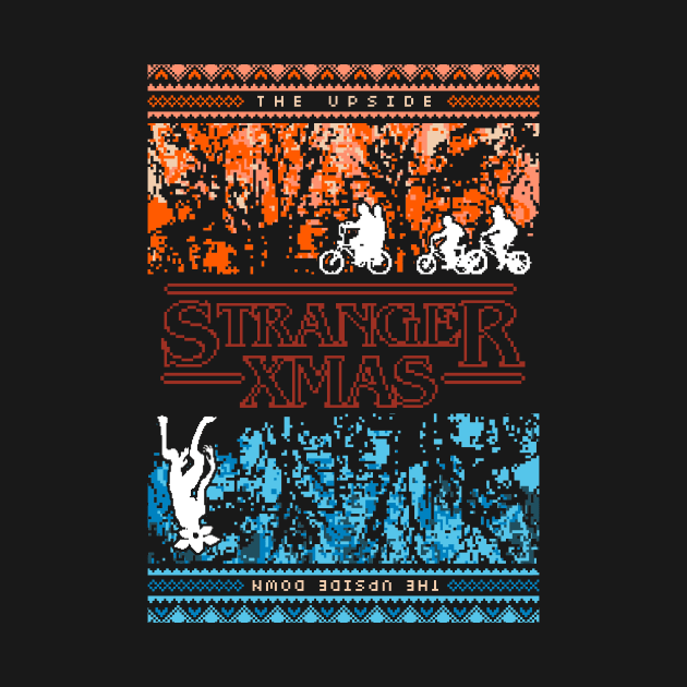 Stranger Xmas Ugly Sweater by Arinesart