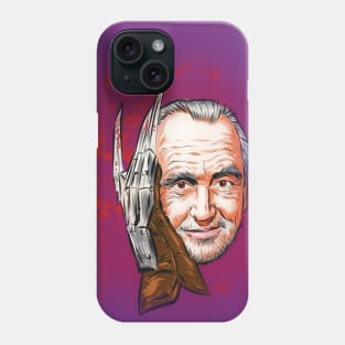 Wes Craven - An illustration by Paul Cemmick Phone Case