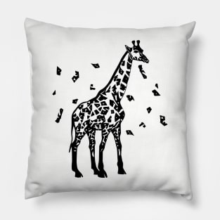 Cool vector Giraffe Pillow