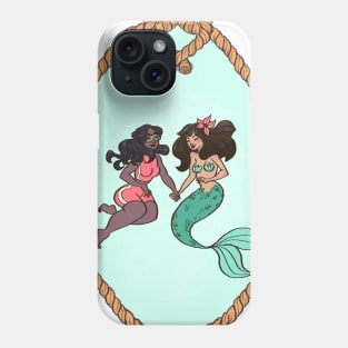 Mermaid and Snorkel Phone Case