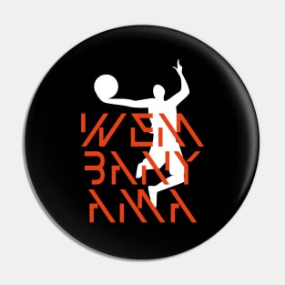 Wembanyama Basketball Amazing Gift Fan Pin