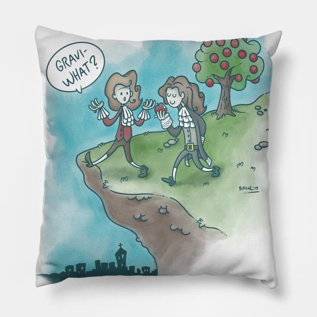 Gravi what? Pillow by BITICOL