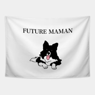 Future mother dog Tapestry