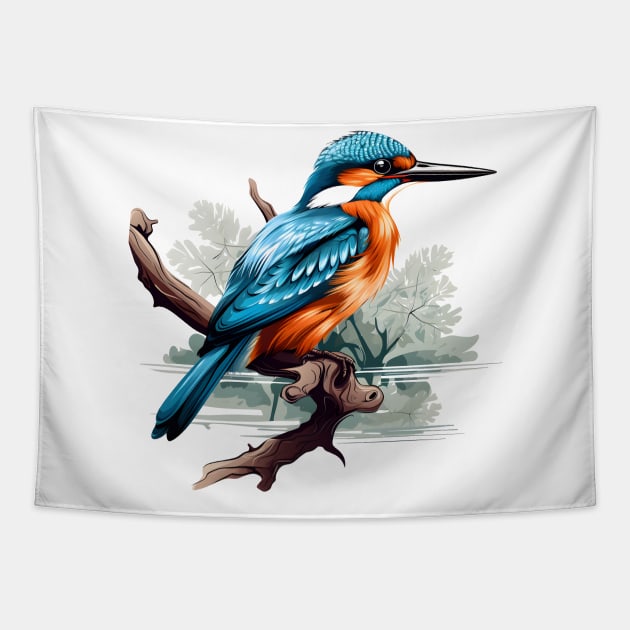 Kingfisher Tapestry by zooleisurelife