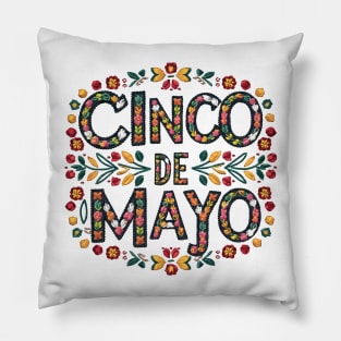 Cinco De Mayo Celebration Pillow