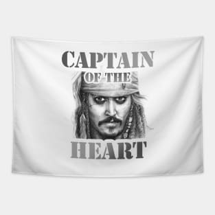 Johnny Depp - Captain of the Heart Tapestry