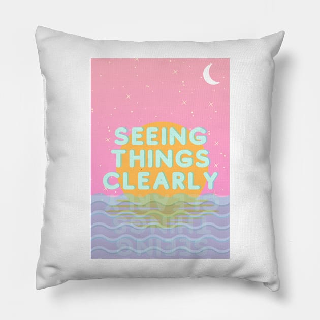 Seeing things clearly... Pillow by StudioTrend