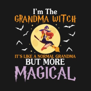 I'm The Grandma Witch It's Like A Normal But More Magical T-Shirt