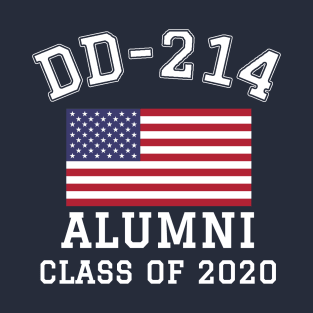 Patriotic DD-214 Alumni Class of 2020 T-Shirt